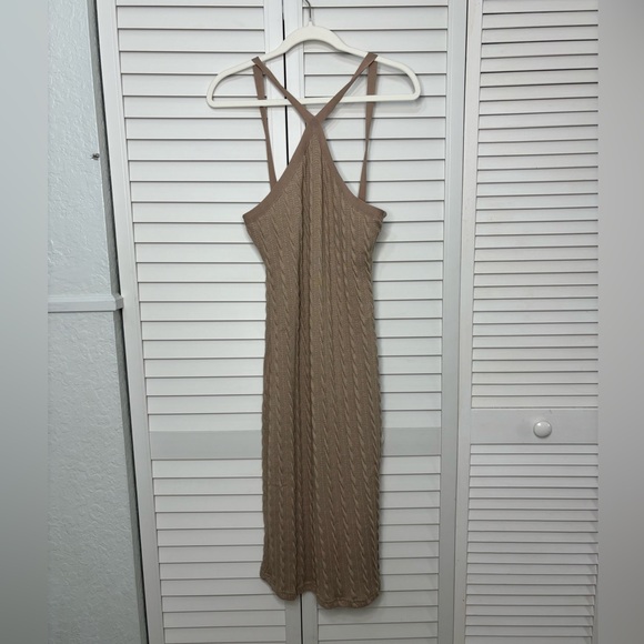 Fashion Go cream midi dress - Picture 2 of 5